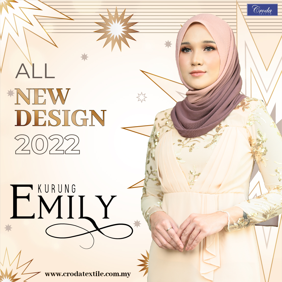 KURUNG EMILY!! BAJU RAYA 2022