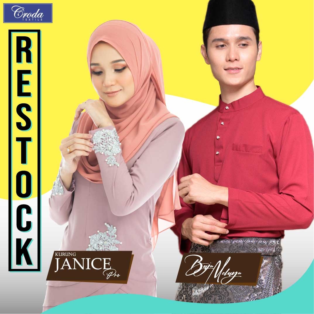 RESTOCK!! Kurung Janice Pro & Baju Melayu